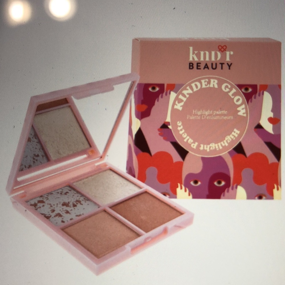 Kndr Beauty Kinder Glow Highlight Palette